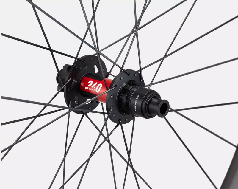 Roval Traverse HD 240 6B 29in Rear Wheel in Carbon/Black -2